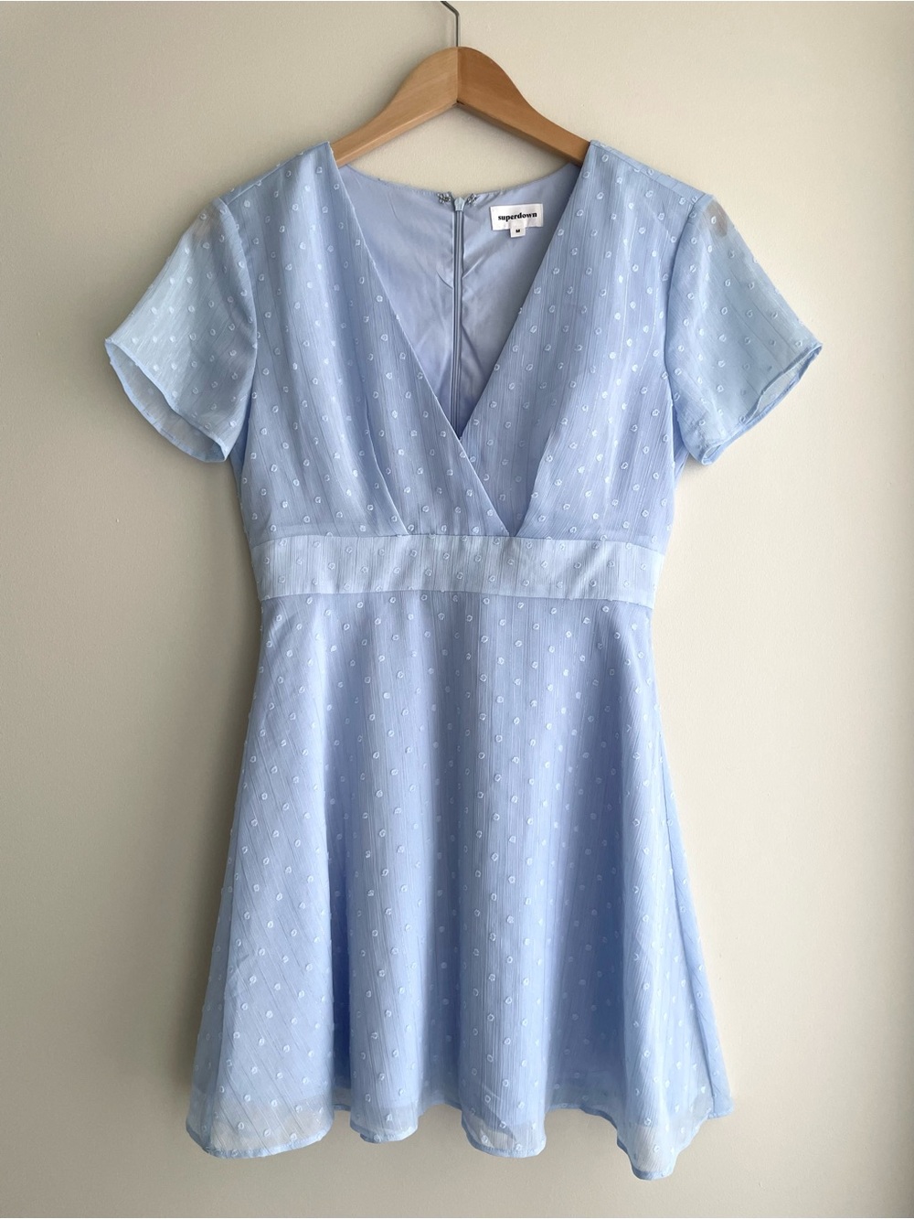 Babydoll Light Blue Party Girlhood Core Mini Dress